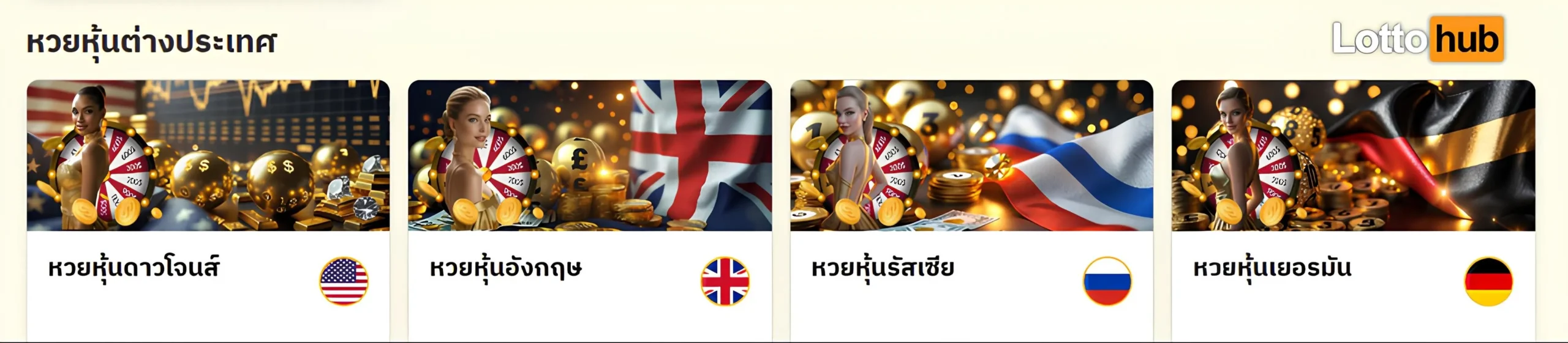 หวยหุ้นต่างประเทศยอดนิยมหลายประเทศ